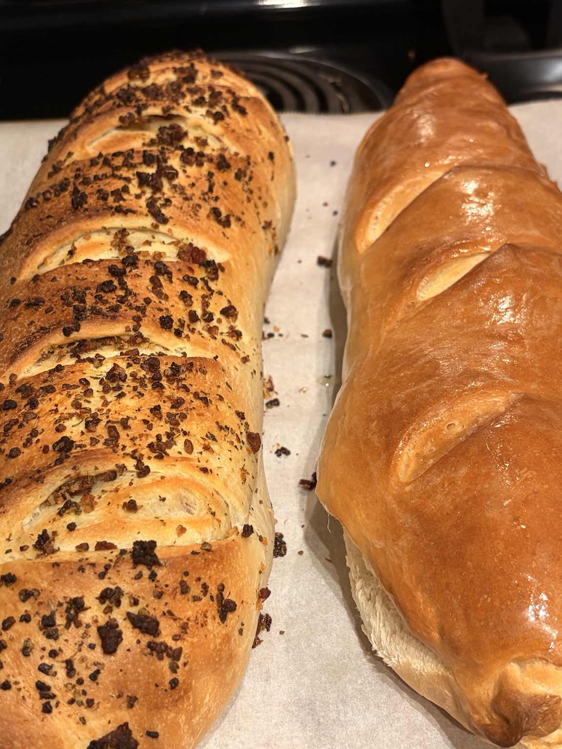 Fresh baked loaves